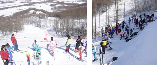 第１回Ｐ２・ヨシキ野辺山大回転スキー競技会