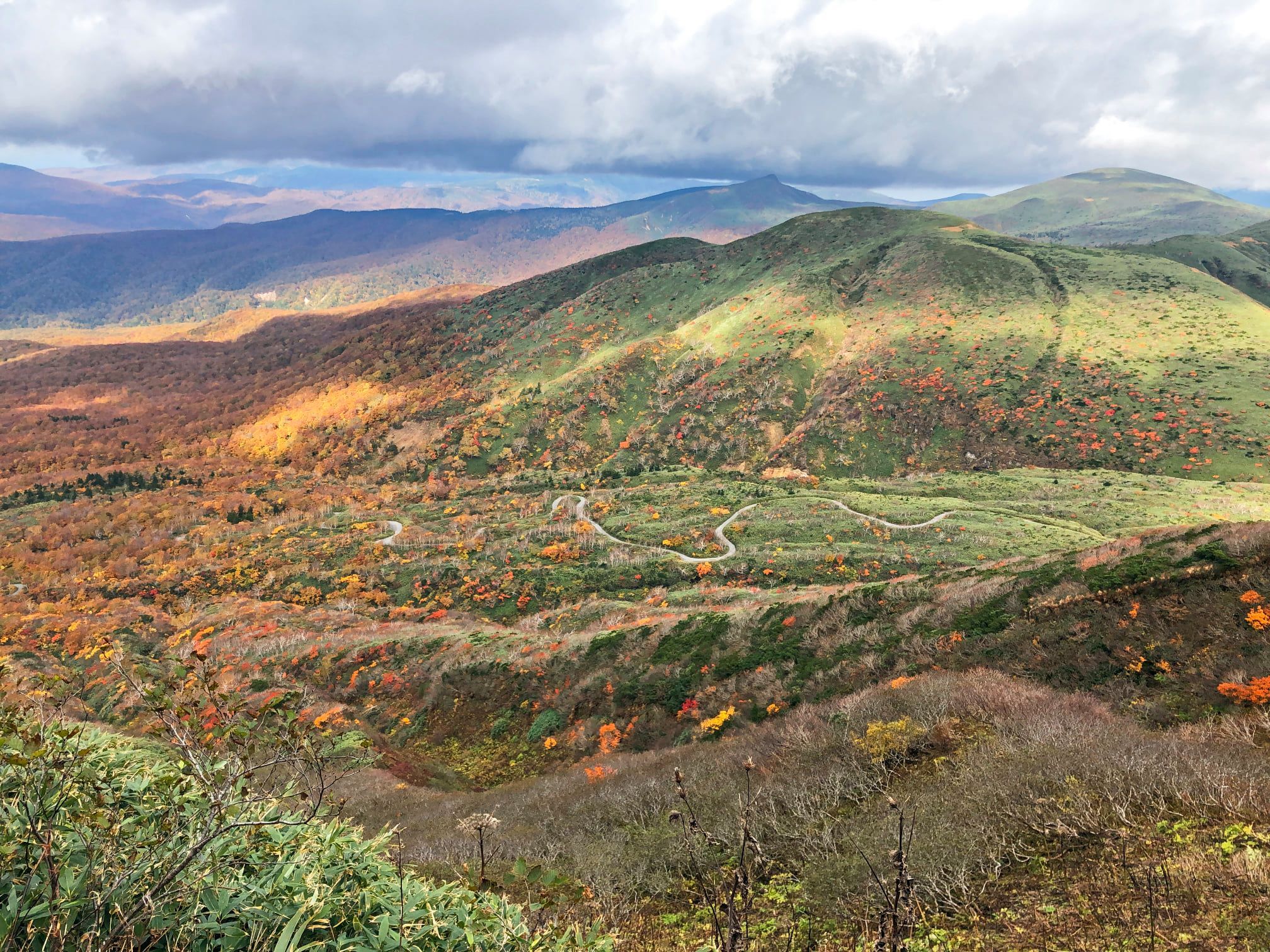 2020.10.13-14、森吉山・秋田駒ケ岳に行ってきました♪