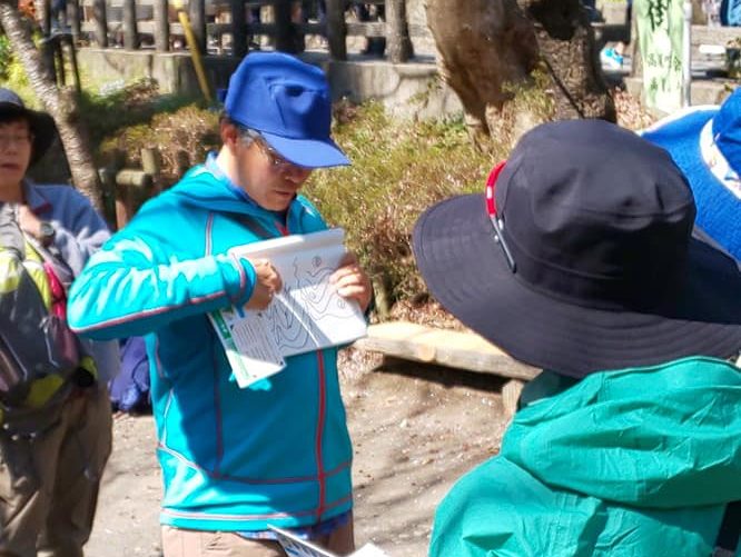 4/13レポート 山の講習会入門編 読図の基本～高尾山～