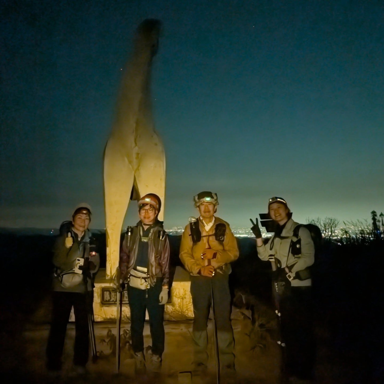 【YYレポート】山の講習会基礎編実技-“夜間歩行”と“ビバーク体験” 【YYレポート】山の講習会基礎編実技-“夜間歩行”と“ビバーク体験”