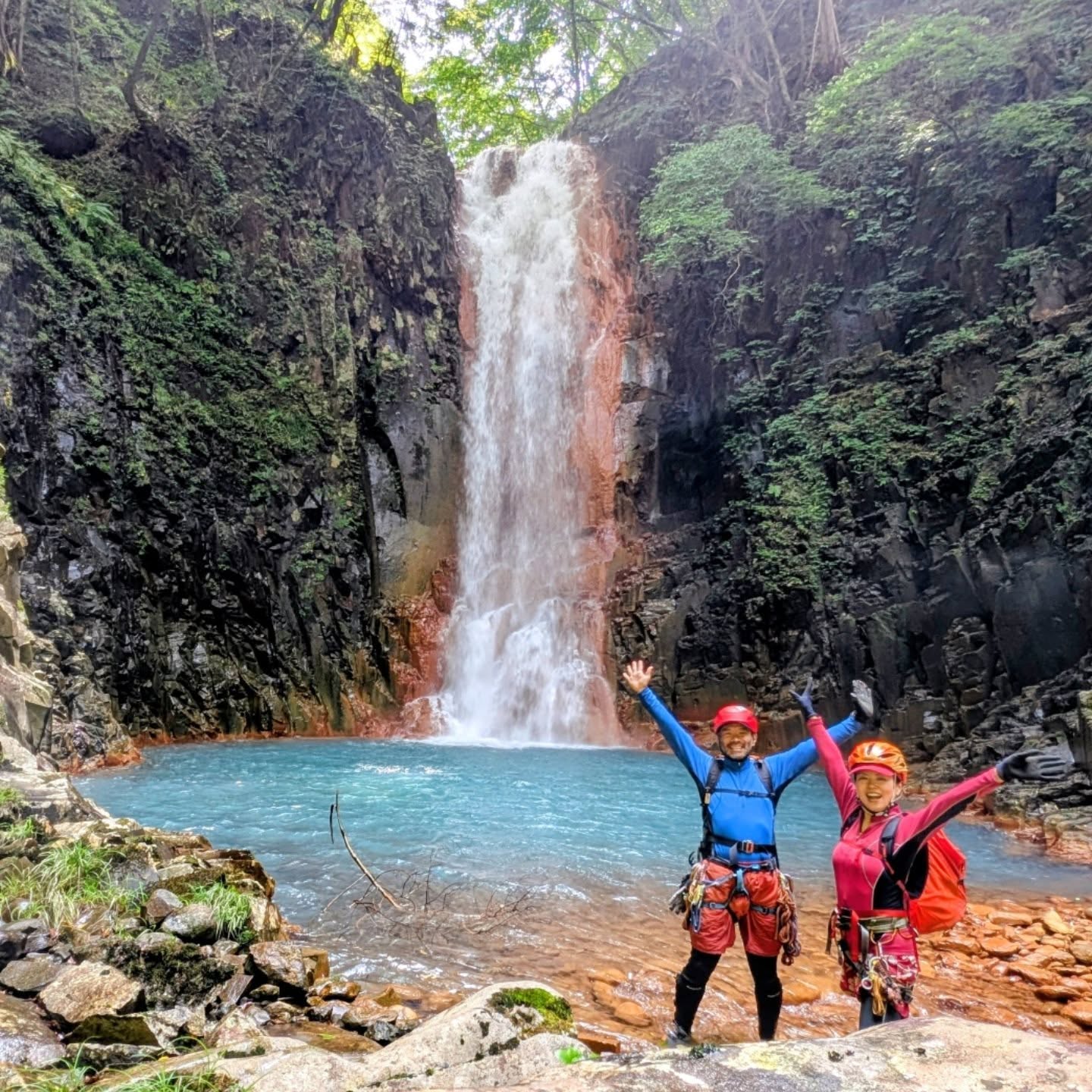 【スタッフレポ】赤川本谷へ沢登り