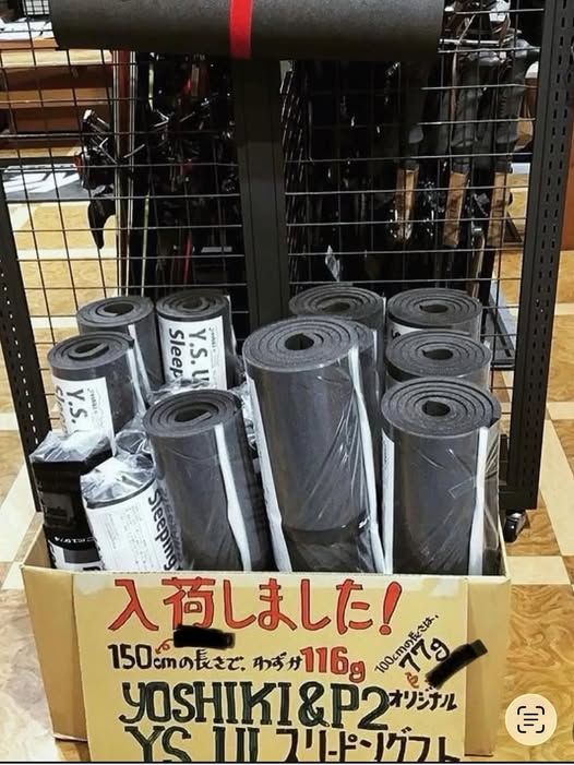 【商品情報】YOSHIKI&P2オリジナル　Y.S.ULスリーピングマット全3サイズが再入荷しました！