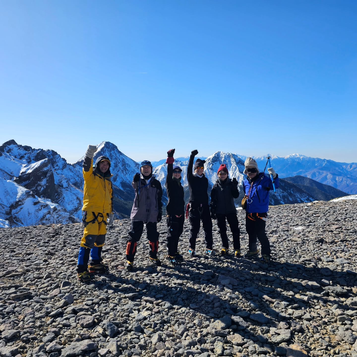 【YYレポート】山の講習会雪山編《 硫黄岳 》