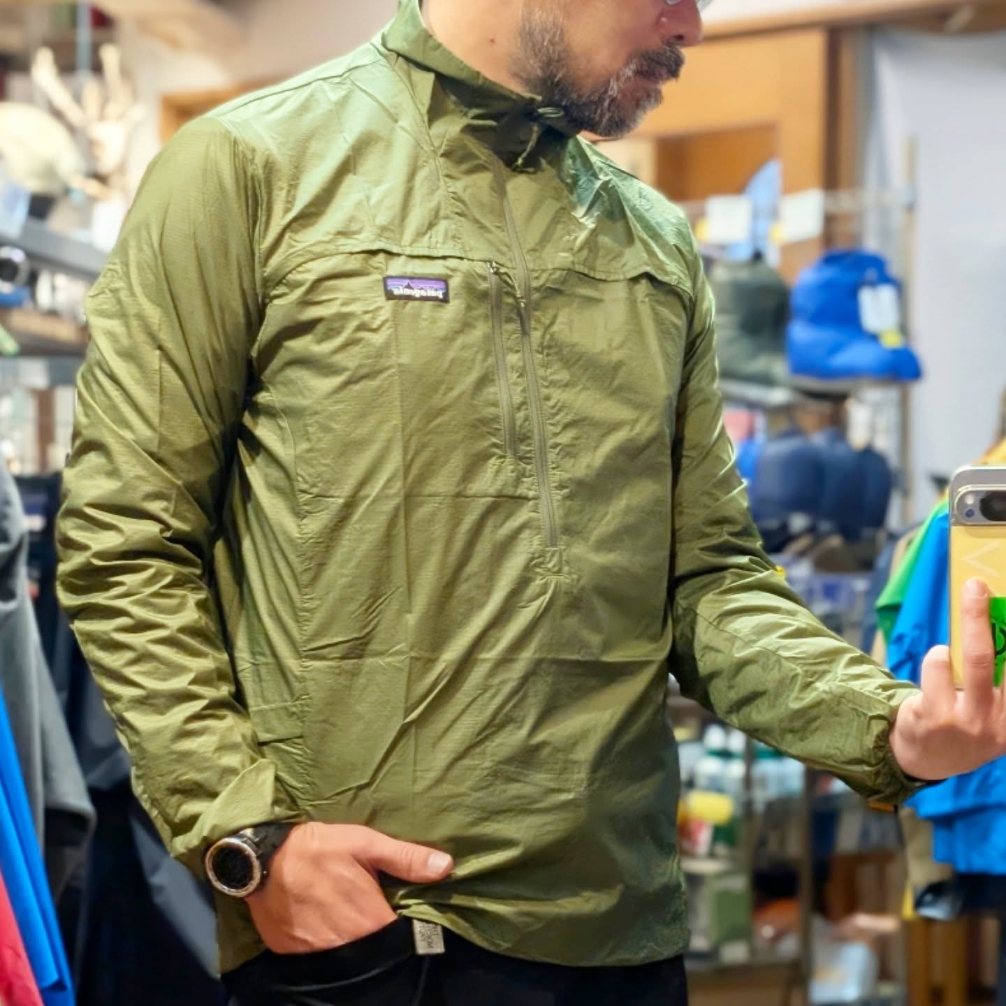 【商品紹介】パタゴニア　フーディニ・スタッシュ・1/2ジップ・プルオーバー