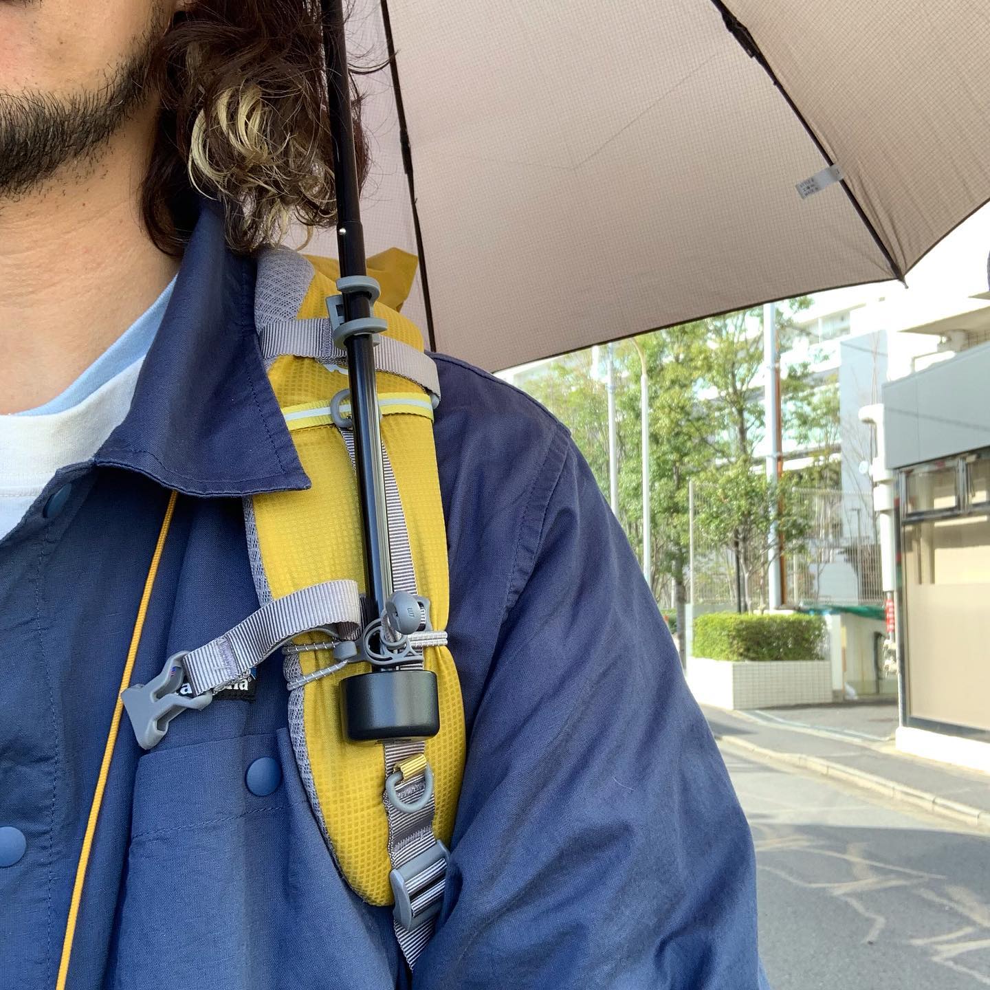 信憑 ゴッサマーギア Handsfree Umbrella Clamp 傘 クリップ blog