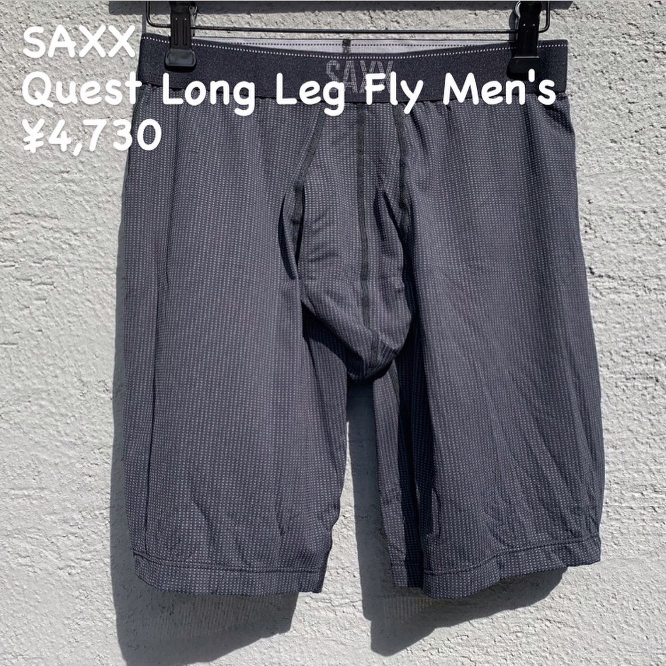 革新的アンダーウェア『SAXX クエスト ロング レッグ フライ』のご紹介