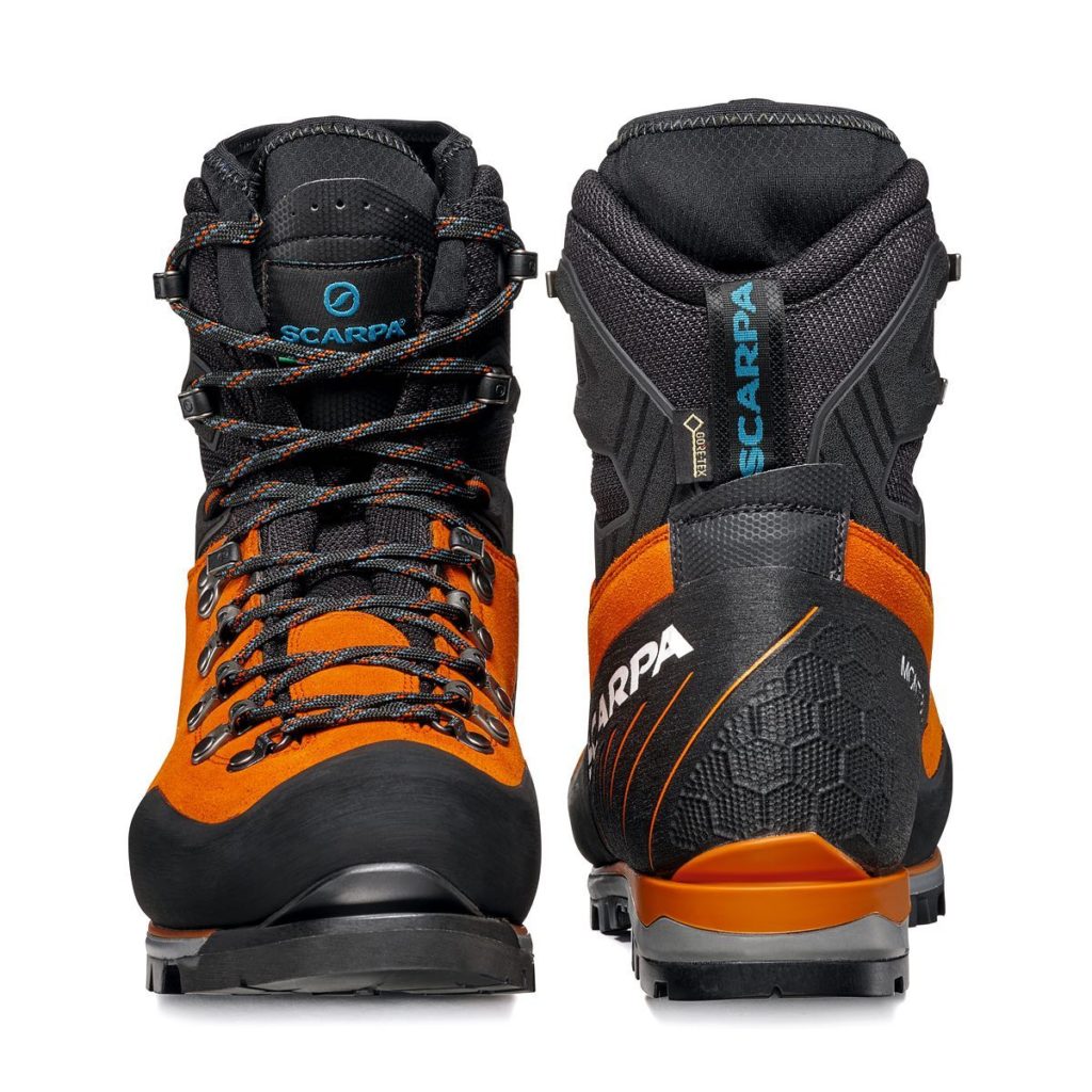 雪山登山で使用する登山靴『SCARPA モンブランプロGTX メンズ』のご