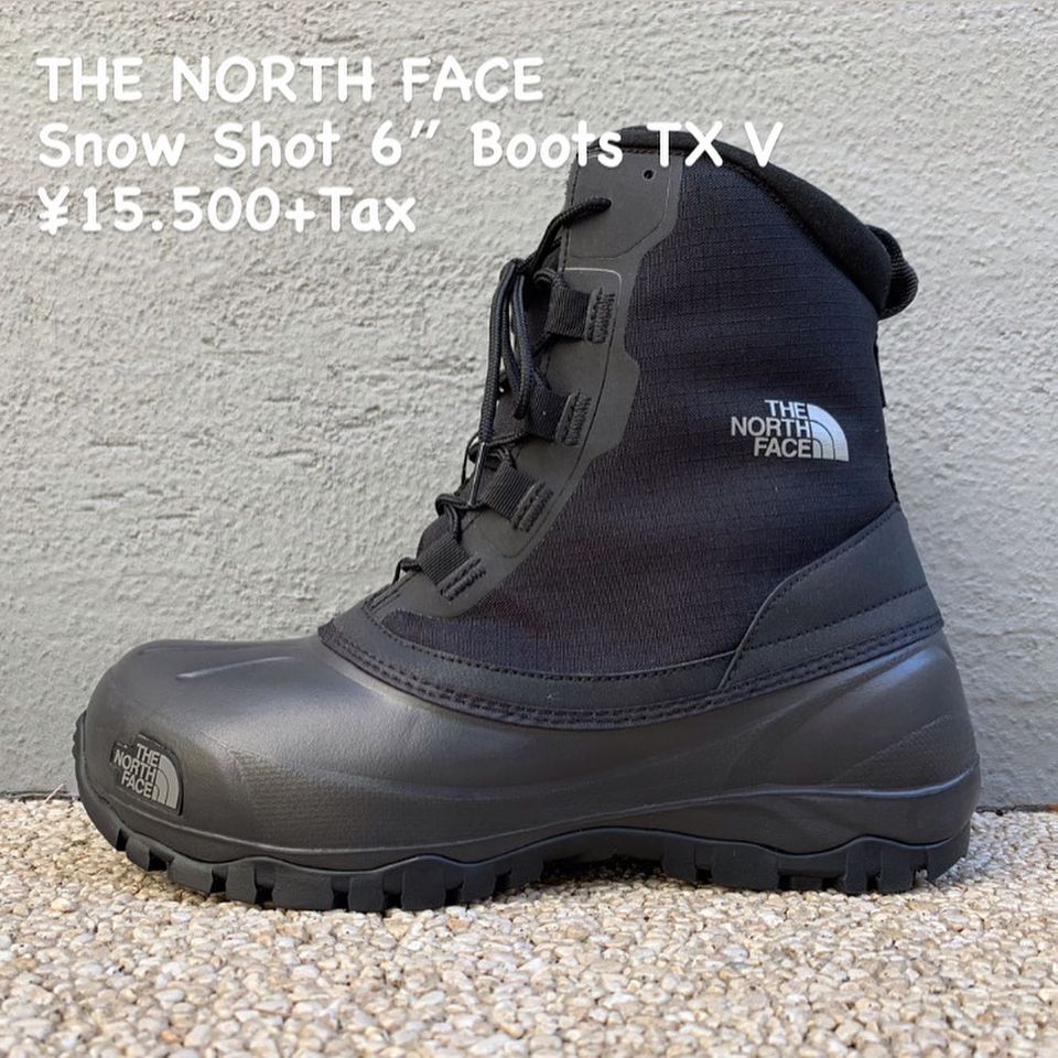 歩行時でも安定性を発揮『THE NORTH FACE スノーショット 6＂ ブーツ テキスタイル V』のご紹介