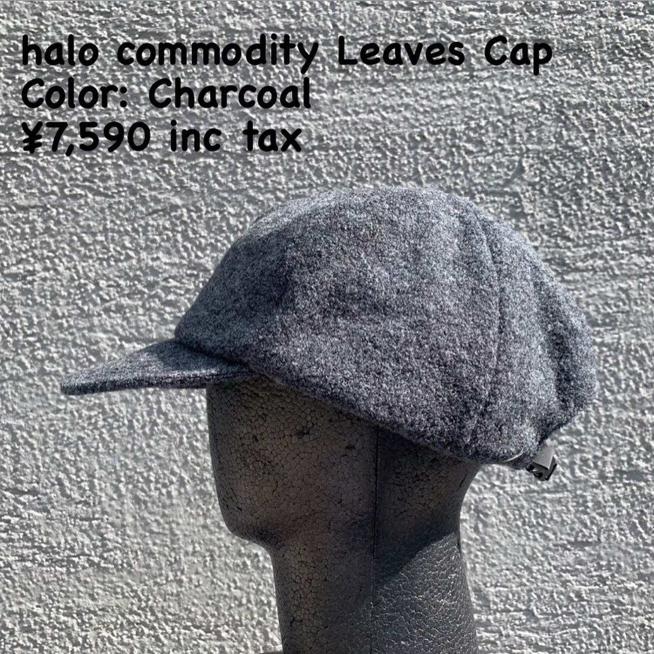 halo commodityの21FW製品『halo commodity Leaves Cap』のご紹介