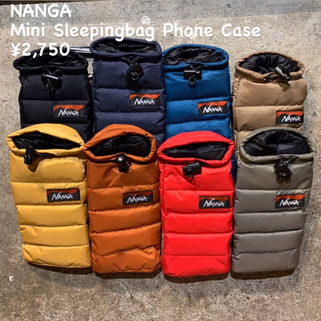 NANGA　ミニスリーピングバッグ携帯ケース-BLK