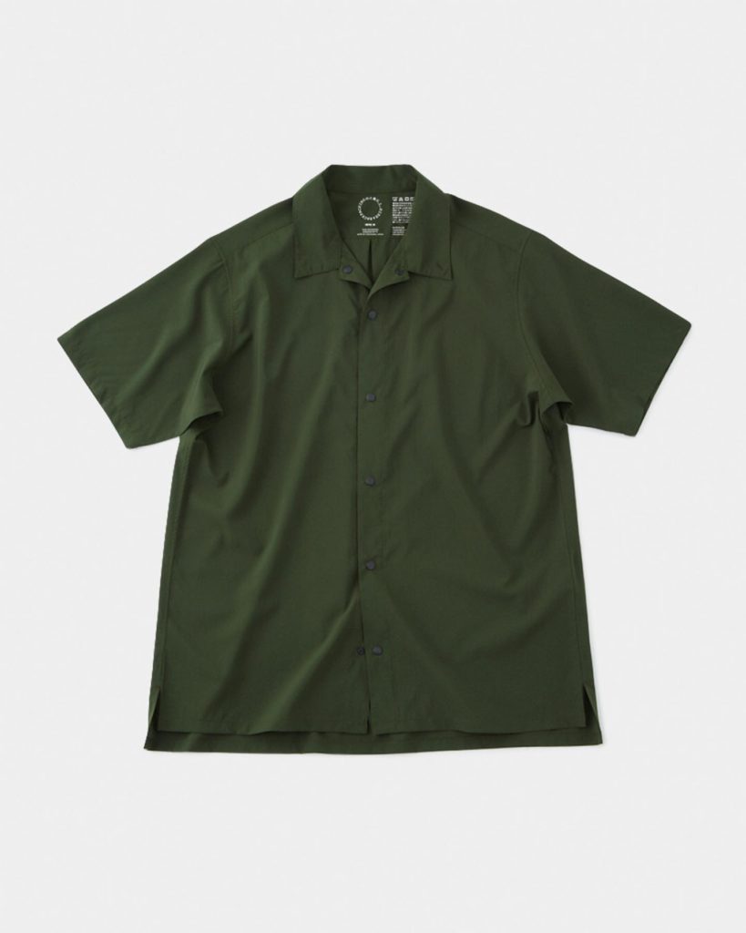 山と道　UL Short Sleeve Shirt Ｌlight Olive