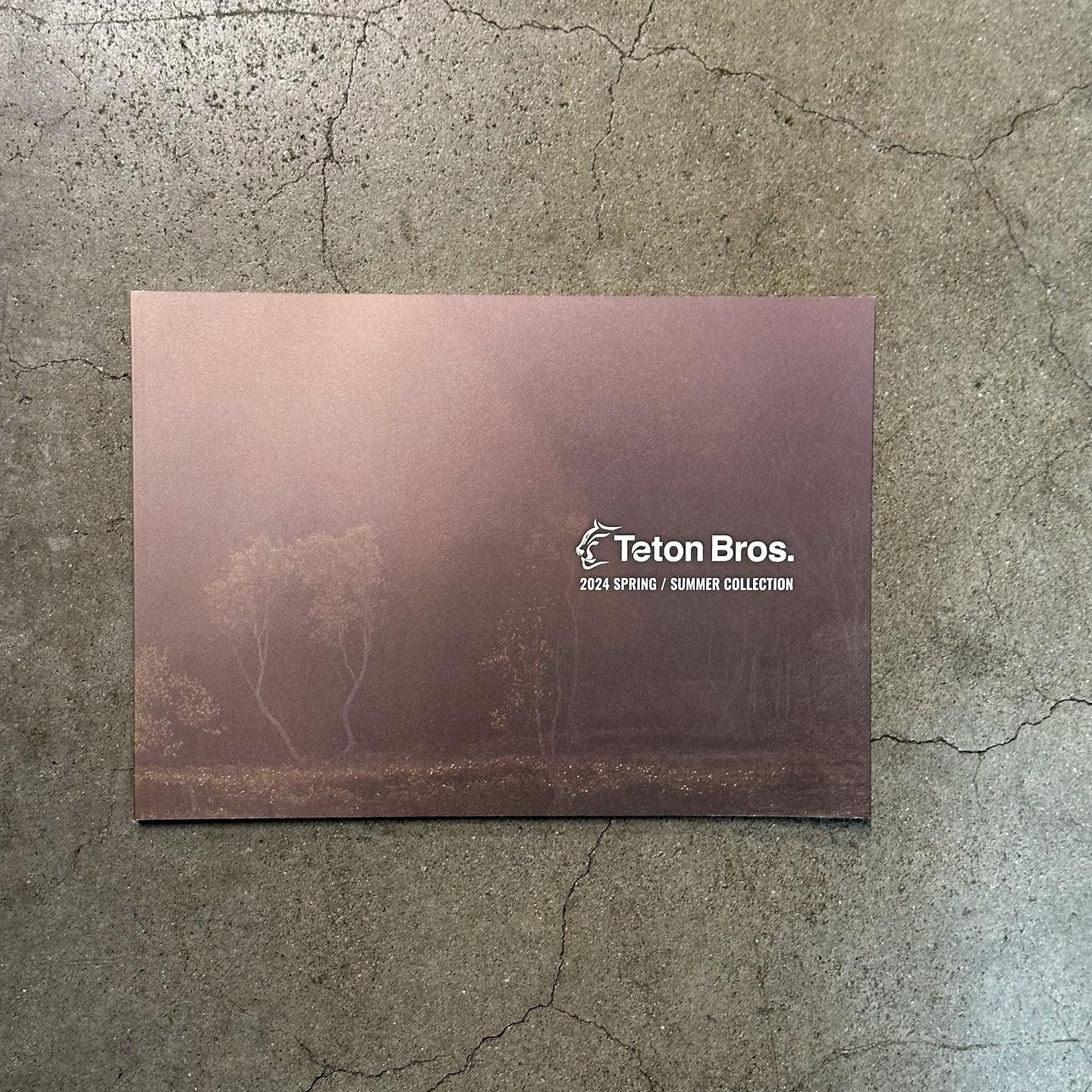Teton Bros.から2024 春夏の製品カタログが届きました。