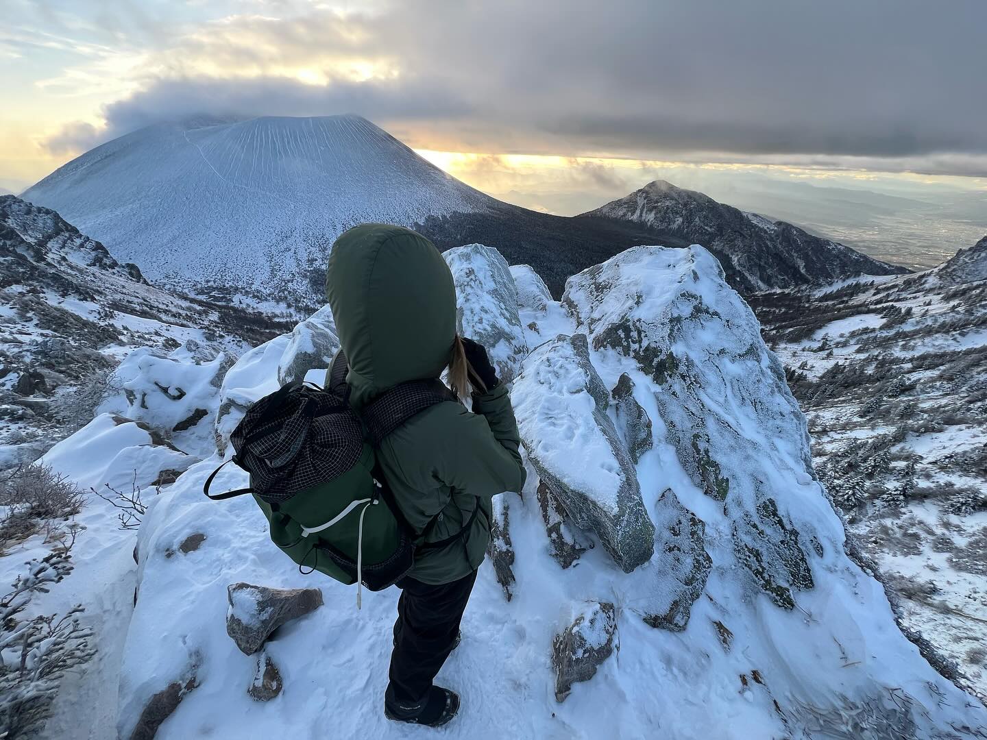 1月2日長野県にある黒斑山へ行ってきました